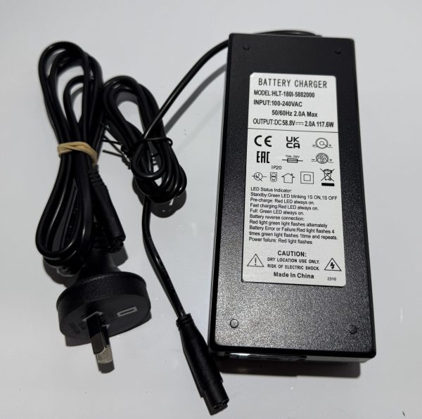 52V Electric Scooter Charger